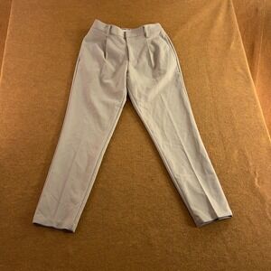 The Commons Mens 32x32 Khaki Pleated Elastic Waist Chino Pants NWT